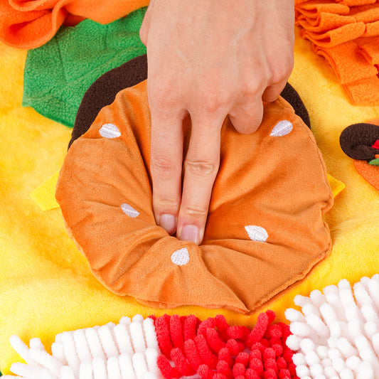 dailyhoo Interactive Snuffle Mat is a good choice for seeking game