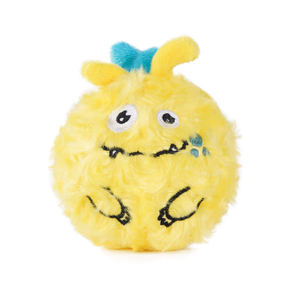 Squeaky Plush Ball Dog Toy – Soft Chew Toy for Indoor Play