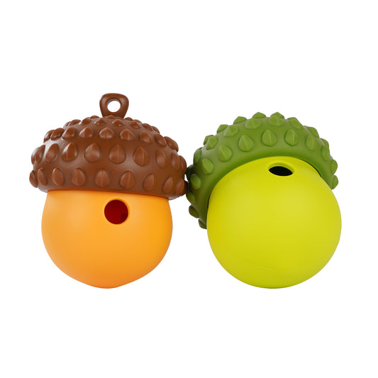 Acorn Puzzle Dog Toy – Treat Dispensing & Teething Chew Toy