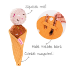 Picnic Pals Plush Toy Collection – Interactive Enrichment Plush Dog Toys