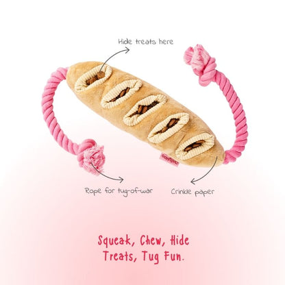 Barkery Bites Plush Toy Collection – Interactive Enrichment Plush Dog Toys