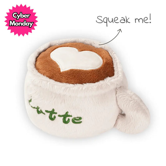 Puppuccino Mug Plush Dog Toy – Chewy & Squeaky