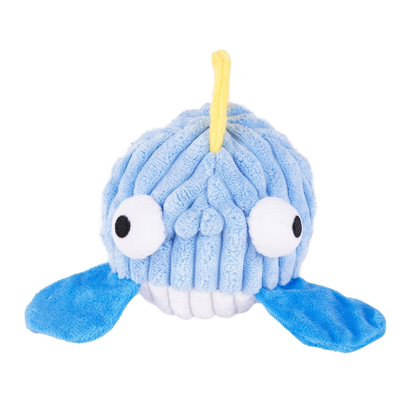 Sea Animal Squeaky Dog Toys – Shark, Crab & Fish Plush Set