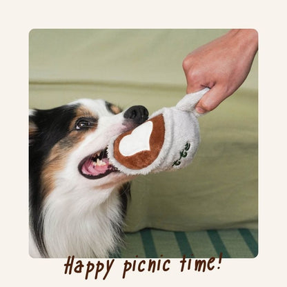 Barkery Bites Plush Toy Collection – Interactive Enrichment Plush Dog Toys