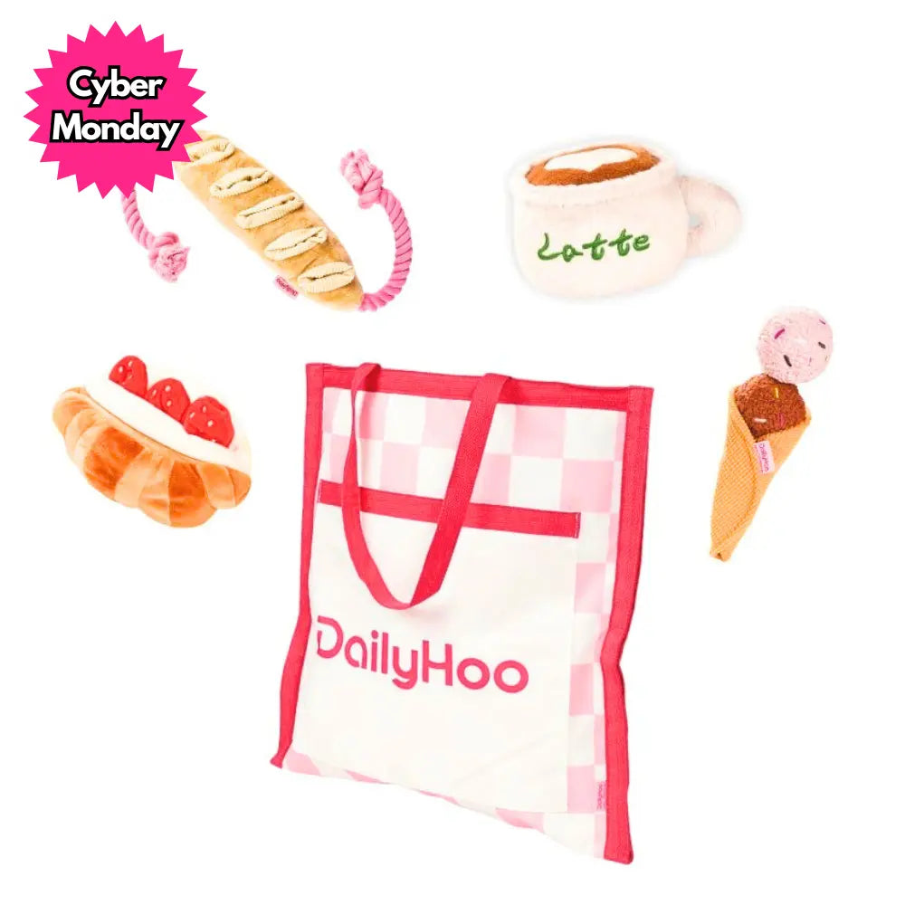 Barkery Bites Plush Toy Collection – Interactive Enrichment Plush Dog Toys