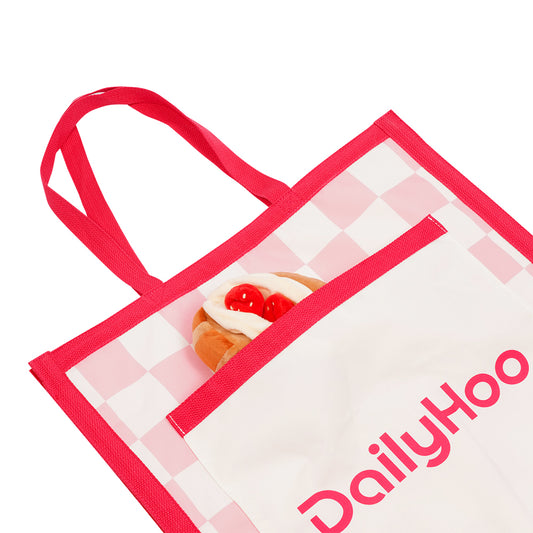 Afternoon Tea Dog Picnic Tote – 2-in-1 Storage Bag & Picnic Mat for Plush Toys