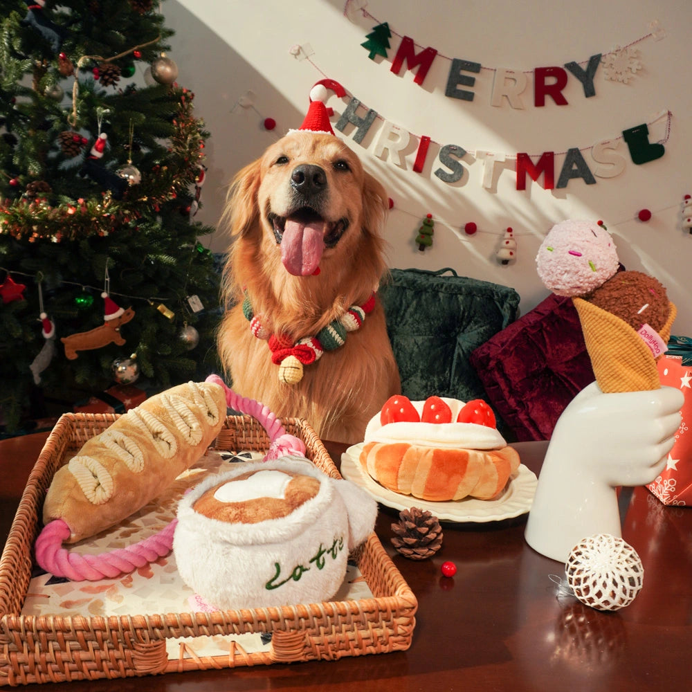 Barkery Bites Plush Toy Collection – Interactive Enrichment Plush Dog Toys