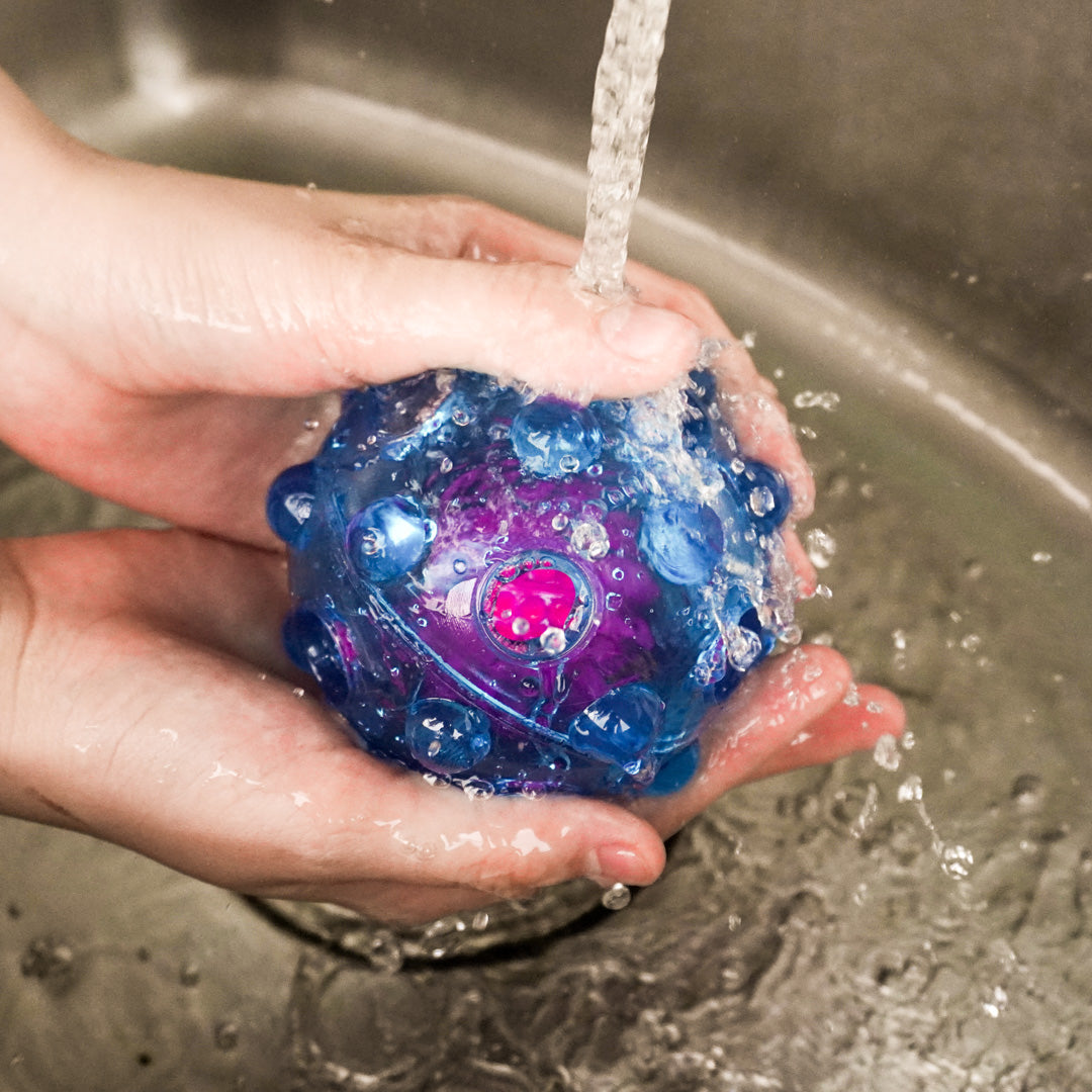 dailyhoo Floatable Smart Glow Ball for Dog is easy to clean