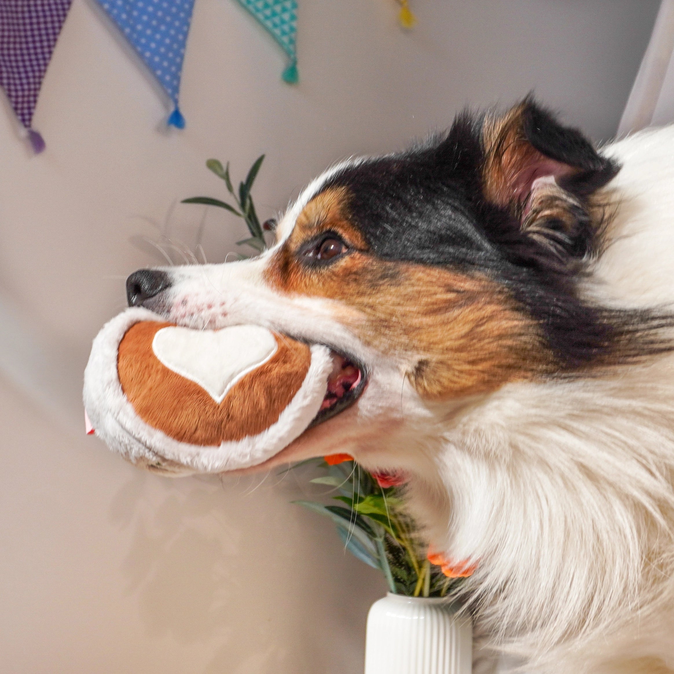 Latte Mug Plush Dog Toy – Chewy & Squeaky