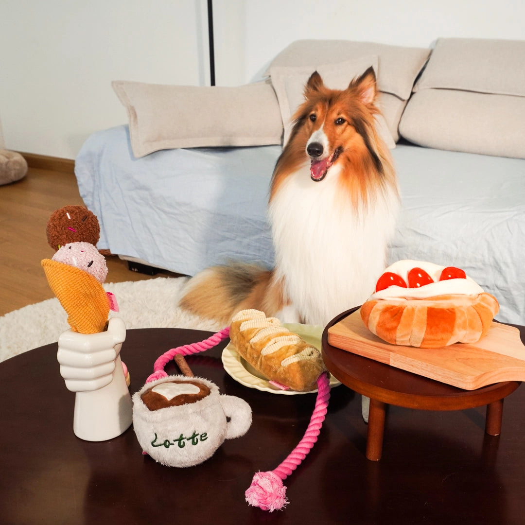 Barkery Bites Plush Toy Collection – Interactive Enrichment Plush Dog Toys