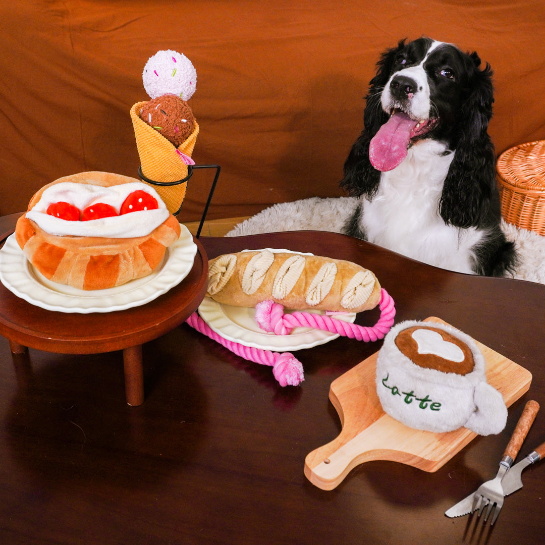 Barkery Bites Plush Toy Collection – Interactive Enrichment Plush Dog Toys