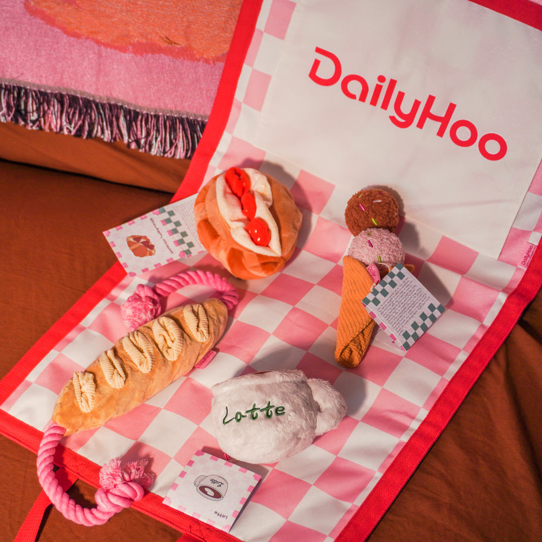 Barkery Bites Plush Toy Collection – Interactive Enrichment Plush Dog Toys