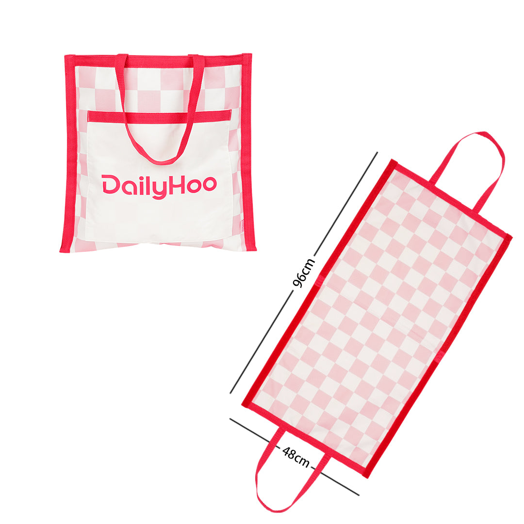 Afternoon Tea Dog Picnic Tote – 2-in-1 Storage Bag & Picnic Mat for Plush Toys